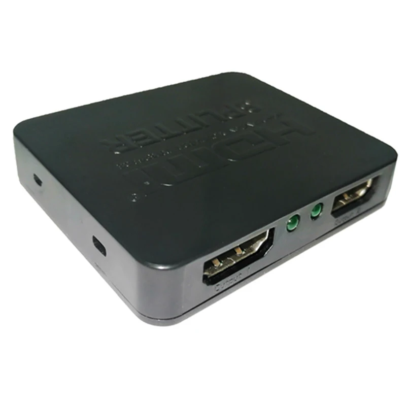 

1X2 HDMI Splitter Screen Divider HD 4K@30Hz USB Power Supply For Display TV Box Computer Video TV