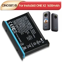 original replacement battery cinosbtb for insta360 one x2 pocket camera crew rechargeable battery 1630mah