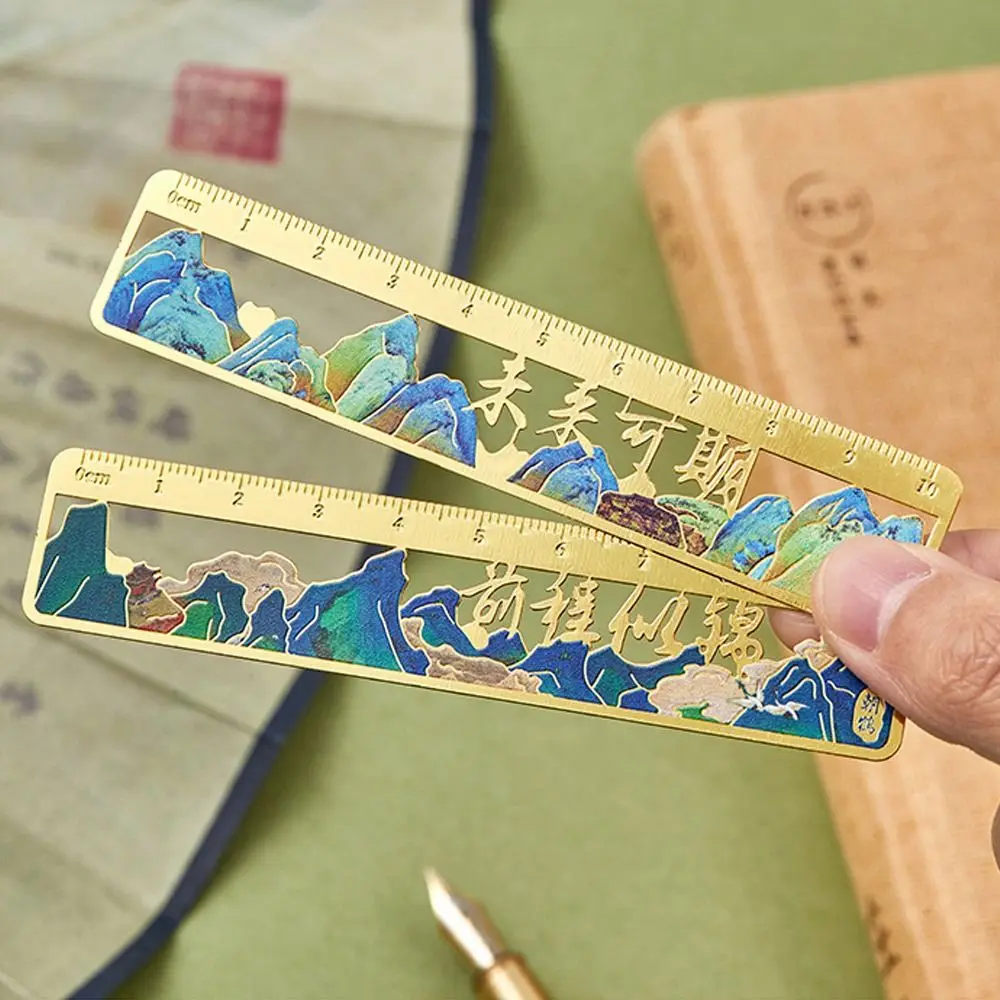 Металл металл полые закладки инструменты для рисования измерительный