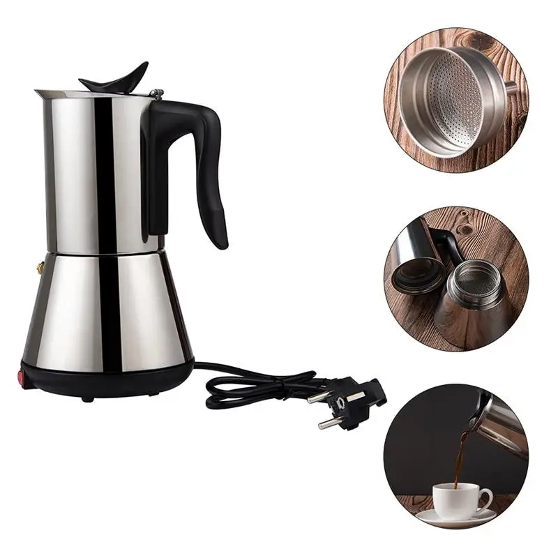 

1Pc Coffee Press Coffee Maker Tea Strainer Coffee Filter Wear-resistant Coffee Filter Pot Storage Container French Filte
