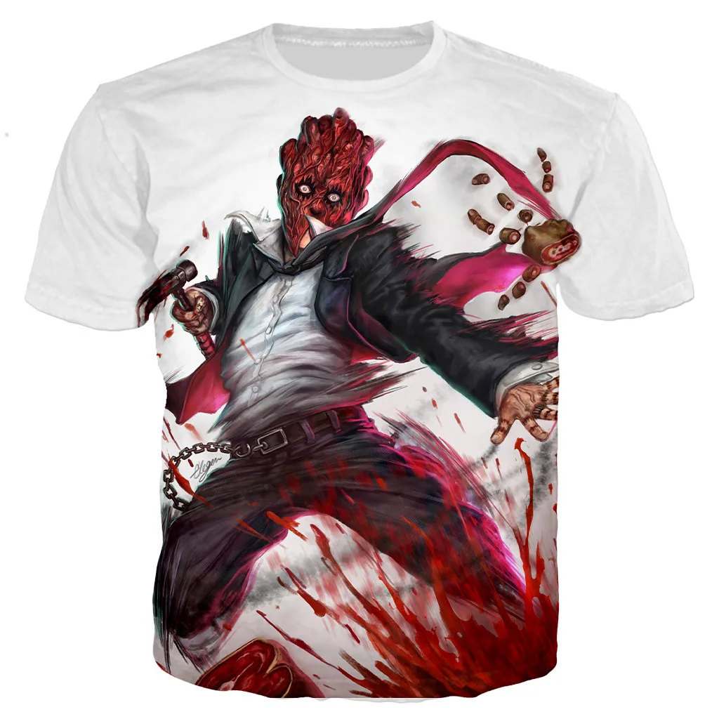 

Аниме Dorohedoro мужские/женские модные крутые 3D печатные футболки модные популярные повседневные женские топы