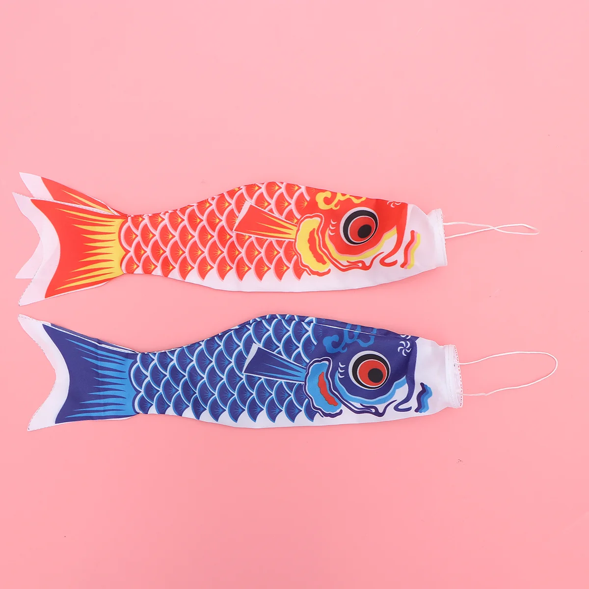 

5pcs Carp Shape Flags Outdoor Decor Style Carp Shape Flags Delicate Flag for Home Party Decoration 40cm