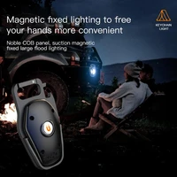 outdoor strong light led portable lighting backpack flashlight usb waterproof adventure hiking camping flashlight outdoor tools