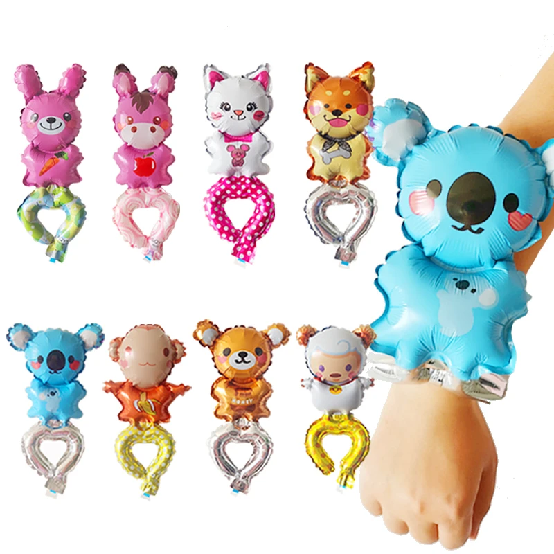 10 шт. фольгированные мини-шары в виде животных |