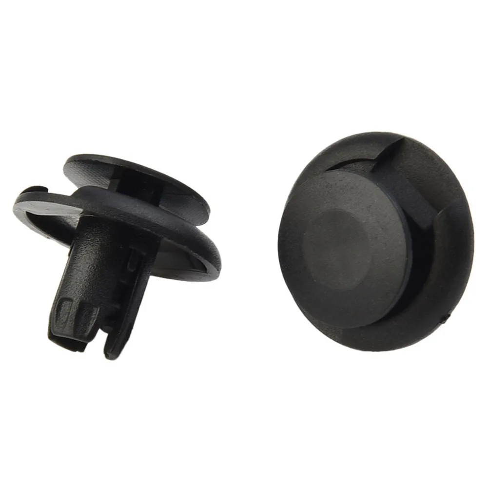 

50pcs Universal Car Bumper Fender 8mm Hole Plastic Rivets Fasteners Screw Car Fastener Clips For Toyota Mitsubishi