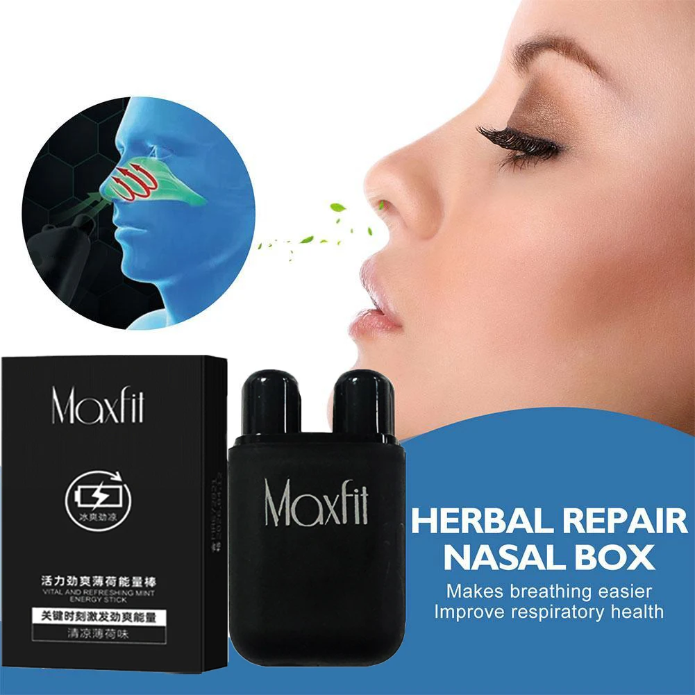 

Nasal Inhaler Mint Nasal Essential Oil Menthol Inhaler Relieve Rhinitis Fatigue Refreshing Artifact Thailand Aromatherapy Spray