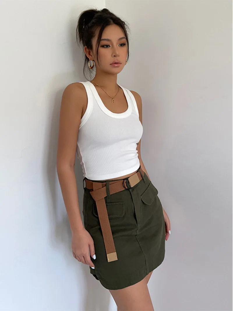 

Топ женский короткий с открытыми плечами, на бретелях, в Корейском стиле