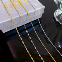 2022 fashion gold color chain lip chain necklace for women men minimalist adjustable charm party jewelry necklace accessories