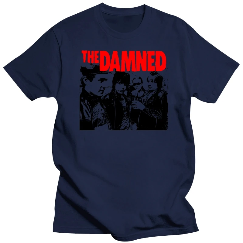 Футболка с капюшоном The Damned 1977 DMN подарочная черная
