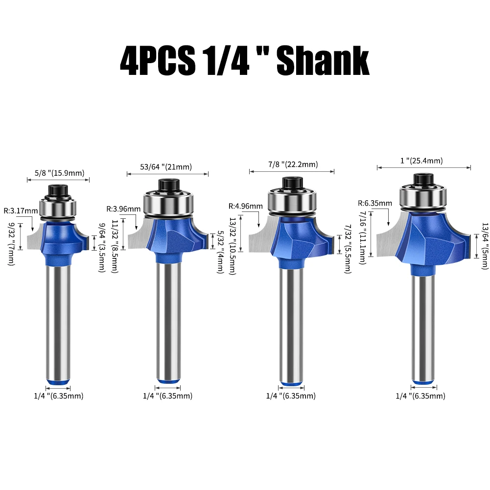 Набор фрез JGZUI  твердосплавные фрезы по дереву