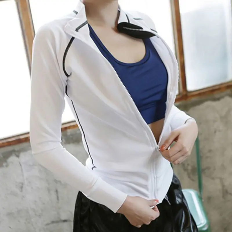 

Women's Sports Jacket Long-sleeved New Quick-drying Breathable Loose Thin Running Training Fitness Autumn-winter Yoga Clothing