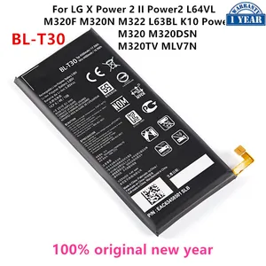 Original BL-T30 4500mAh Battery For LG X Power 2 II Power2 L64VL M320F M320N M322 L63BL K10 Power M320 M320DSN M320TV MLV7N