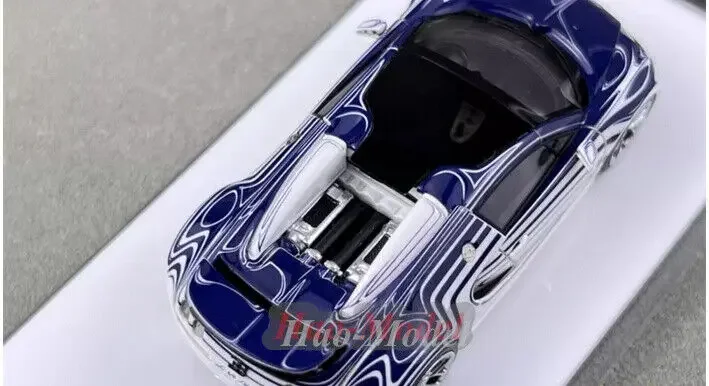 LJM 1/64 для Bugatti Veyron Limit модель автомобиля литой под давлением сплав имитация