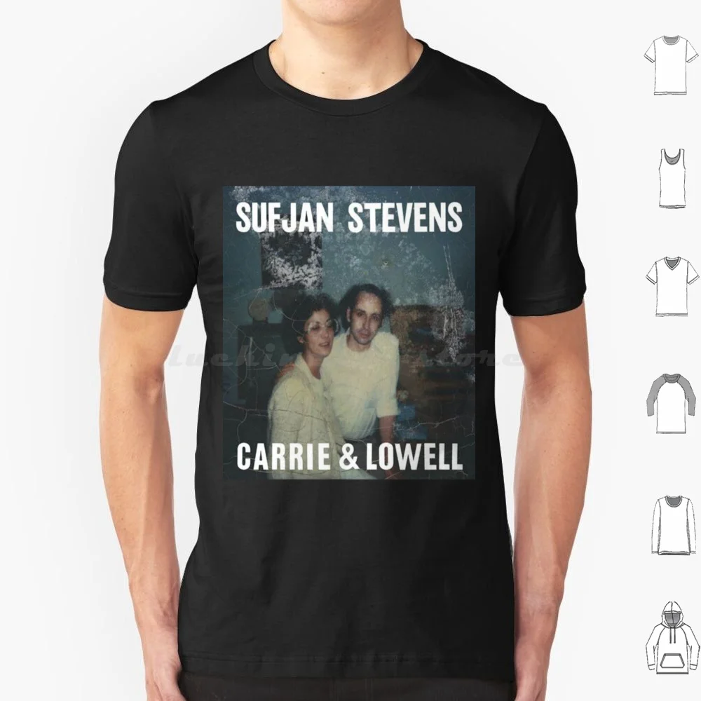 Футболка Carrie And Lowell из хлопка для мужчин и женщин с принтом сделай сам