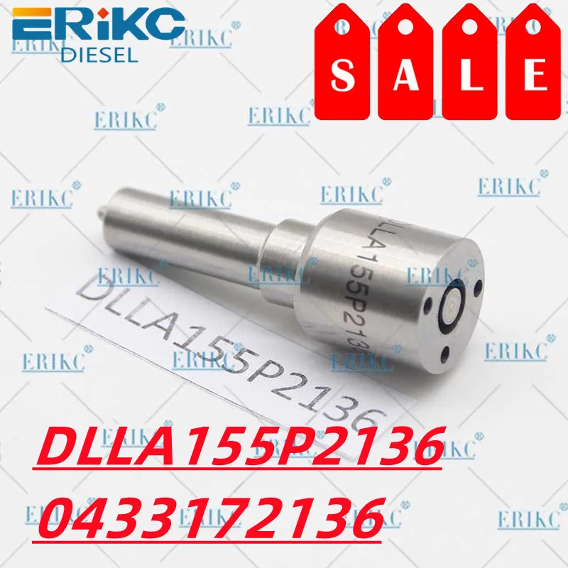 DLLA155P2136 0433172136 наконечник форсунки дизельного инжектора DLLA 155 P 2136 распылитель для