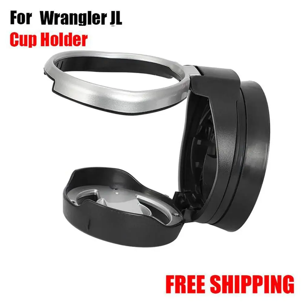 

2022New Car Dashboard Air Outlet Water Cup Holder Stand Auto Interior Supplies Bottle Drinks Holder For Jeep 2018-2022