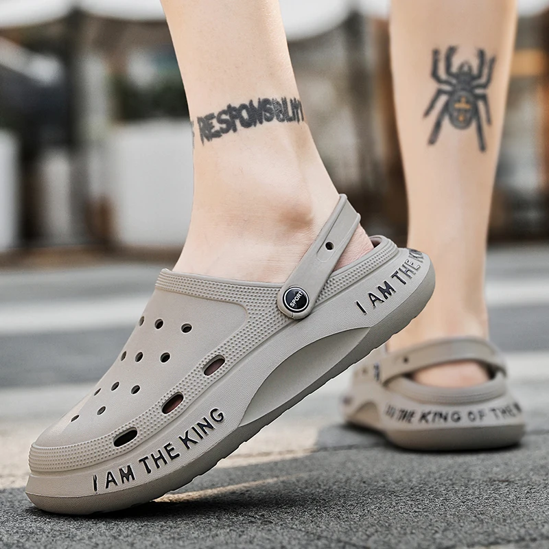 I am The king of world Men's Sandals 