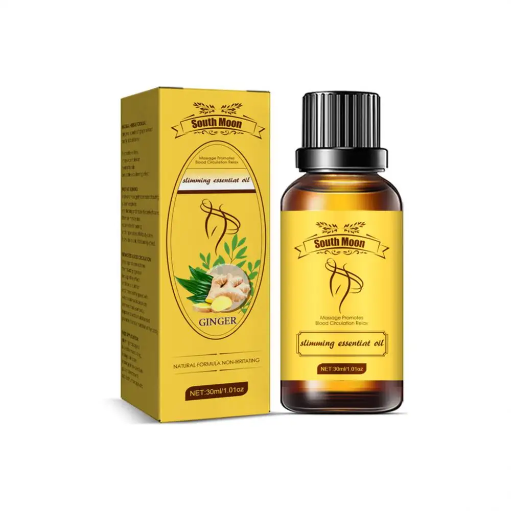 

Эфирные масла для похудения South Moon Ginger, товары для быстрой похудения, массажное масло для скульптурирования тела, укрепляющее здоровье, уход...