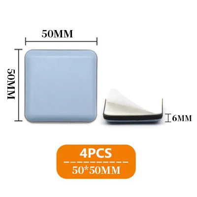 Набор слайдеров для мебели, 4 шт., протекторы для пола, резиновые ножки, войлочные накладки, самоклеящиеся скользящие, легкое перемещение, сверхпрочная мебель сергей мастеровой мебель