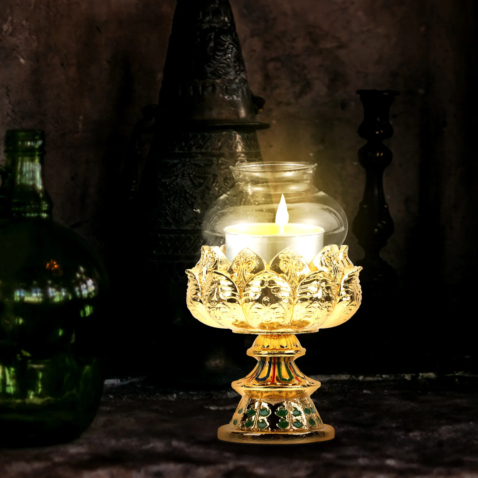 Затемняющее стекло для лампы в виде дымохода дневной свет замена свечи