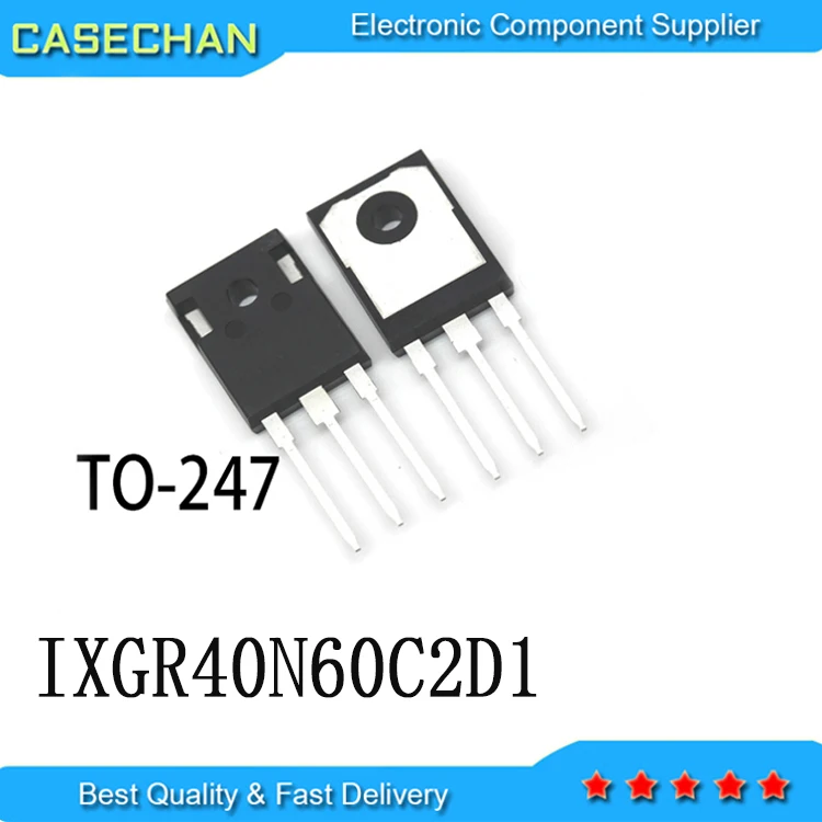 

5 шт./лот Новый и оригинальный 40N60C2D1 40N60 TO-247 IXGR40N60C2D1