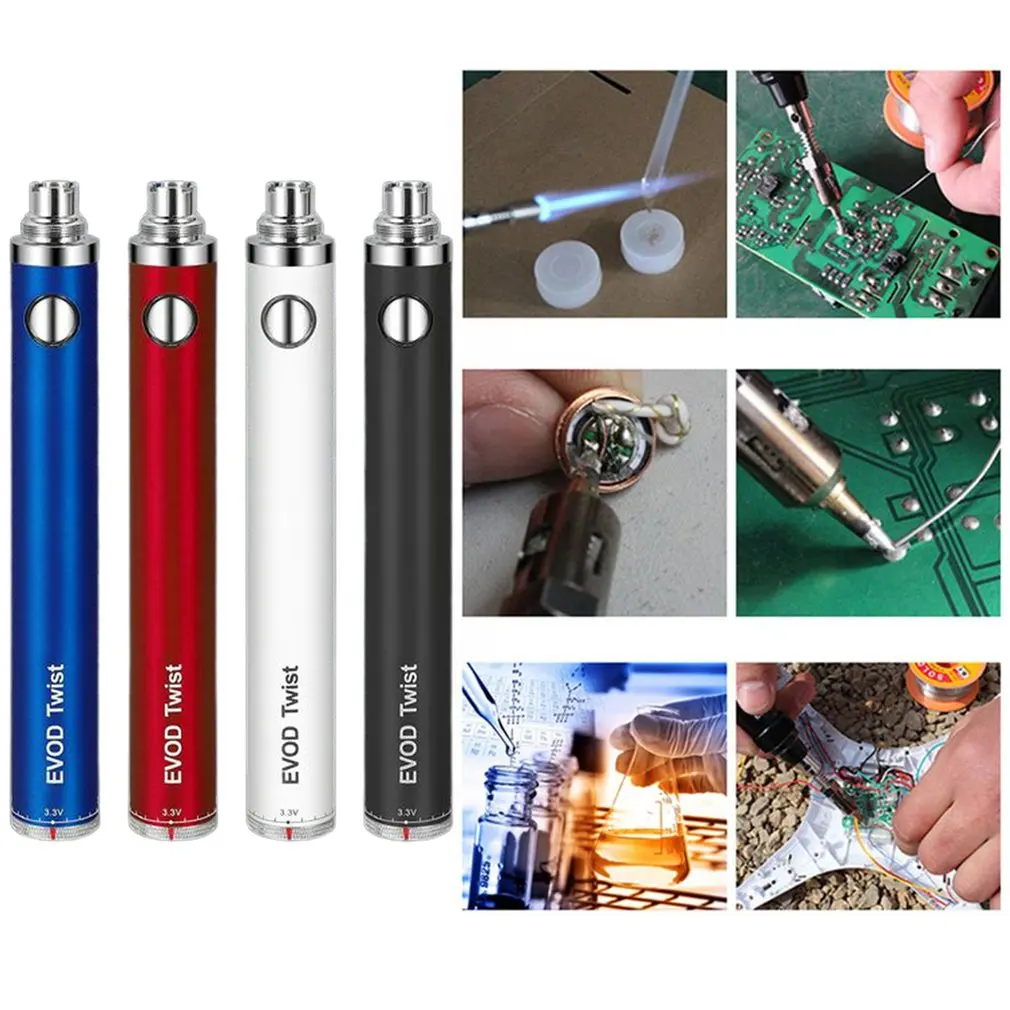 

8W Battery-powered Cordless Soldering Iron USB Rechargeable Adjustable Temperature Soldering Iron Outdoor Welding Repair Tool