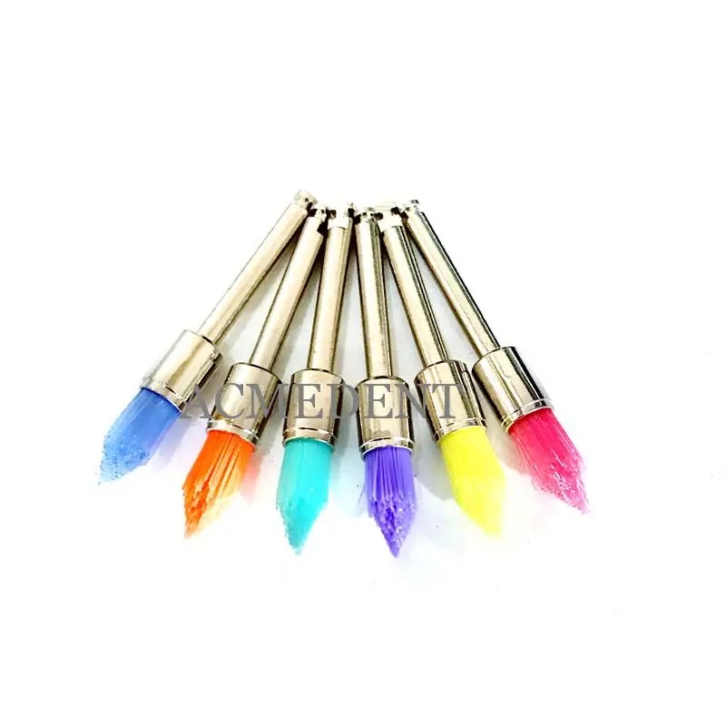 200 шт. нейлоновые кисти для полировки зубов