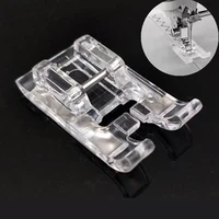 5mm clear open toe satin stitch presser foot for all domestic low shank snap on sewing machine accessories 7yj313