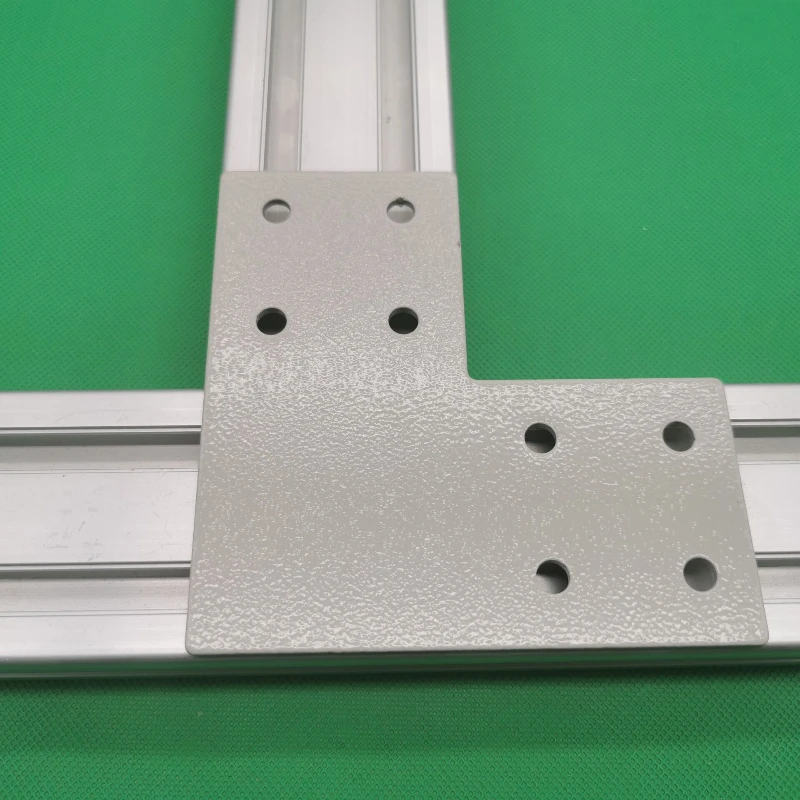 Крестовая соединительная пластина L-типа T алюминиевый профиль прямоугольные