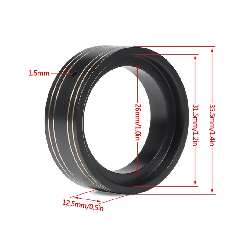 4 шт. латунный зажим для обода колеса 140 г