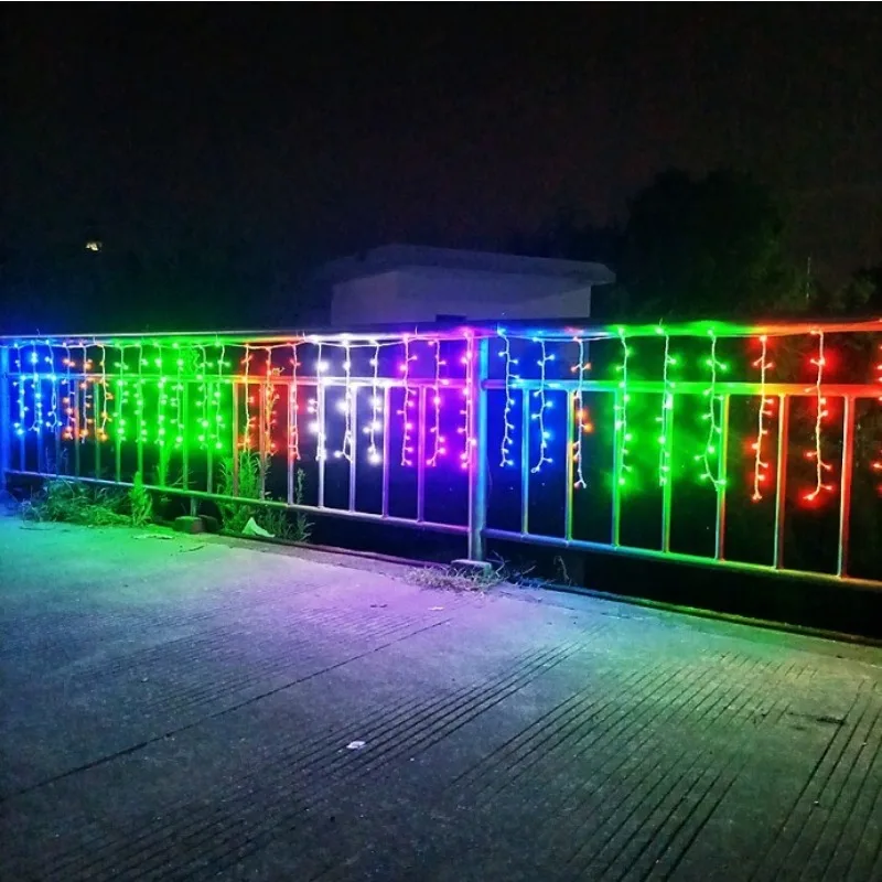 7 М Светодиодные Рождественские Огни На Солнечной Энергии Уличные