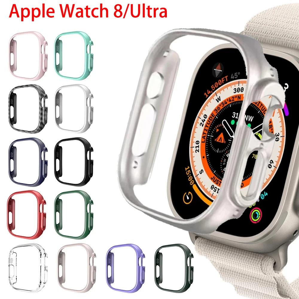 

Чехол для Apple Watch Ultra 49 мм Твердый ПК Универсальный защитный бампер полый корпус для iWatch Apple Watch Ultra 49 мм умные часы