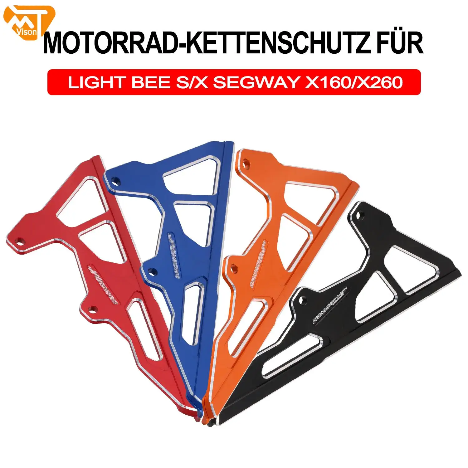 

Motorcycle CNC Chain Guard Cover Protection Off-Road Electric Vehicle For Sur-Ron Light Bee S X For Segway X160 X260 X 160 260