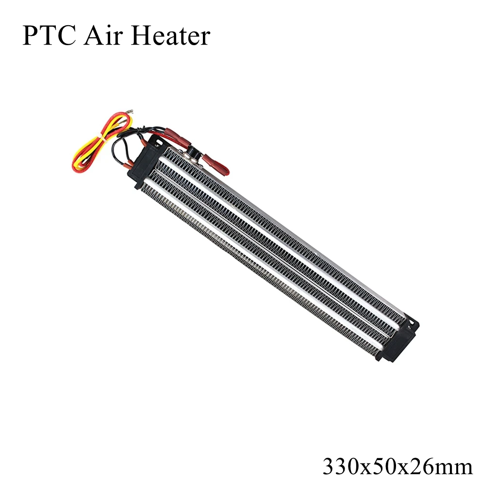 

330x50 мм 12 в 110 В 220 В PTC керамический воздушный изолированный Электрический нагреватель постоянный термостатический нагревательный чип инкуб...