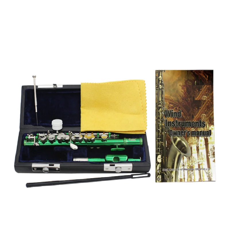 Инструмент маленький корпус трубы из белой меди 16 отверстий