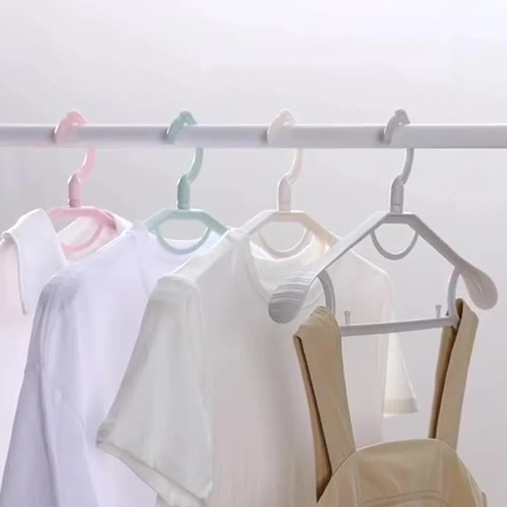 

Garment Racks Wide Shoulder Non-Marking Clothes Rack Not Easy To Break Good Toughness Dormitory Clothes Hanger 10pcs
