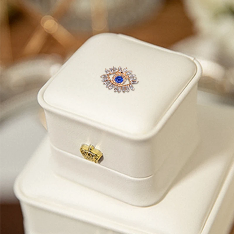 Women's Leather Jewelry Organizer Display Travel Jewelry Case Boxes High Quality Girls Storage Jewelry Box Holder Gifts 2022 New