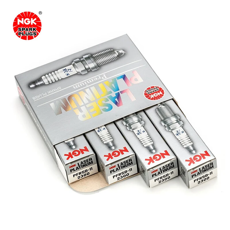 Автомобильная свеча зажигания NGK Twin Platinum PFR5B-11 2300 для Subaru Tiger Forester(4 шт.)