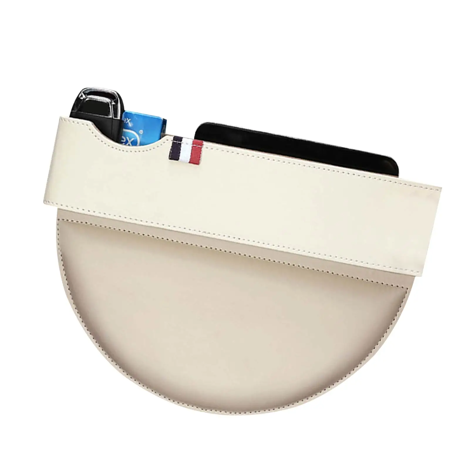 

Universal Car Seat Gap Filler PU Leather Console Organizer Multifunctional Car Seat Pockets Seat Crevice Storage Box For Phones