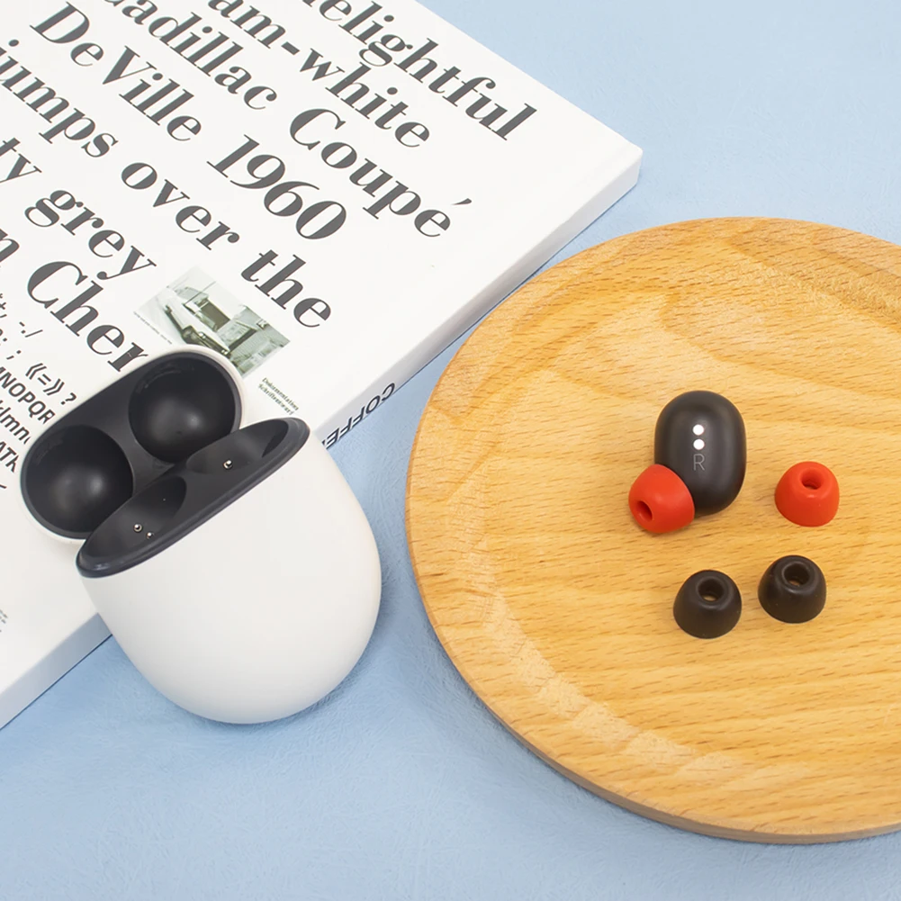 

5 Pairs Earbuds Case Anti Slip Silicone Earpads Case Comfortable Protective Replacement for Google Pixel Buds Pro