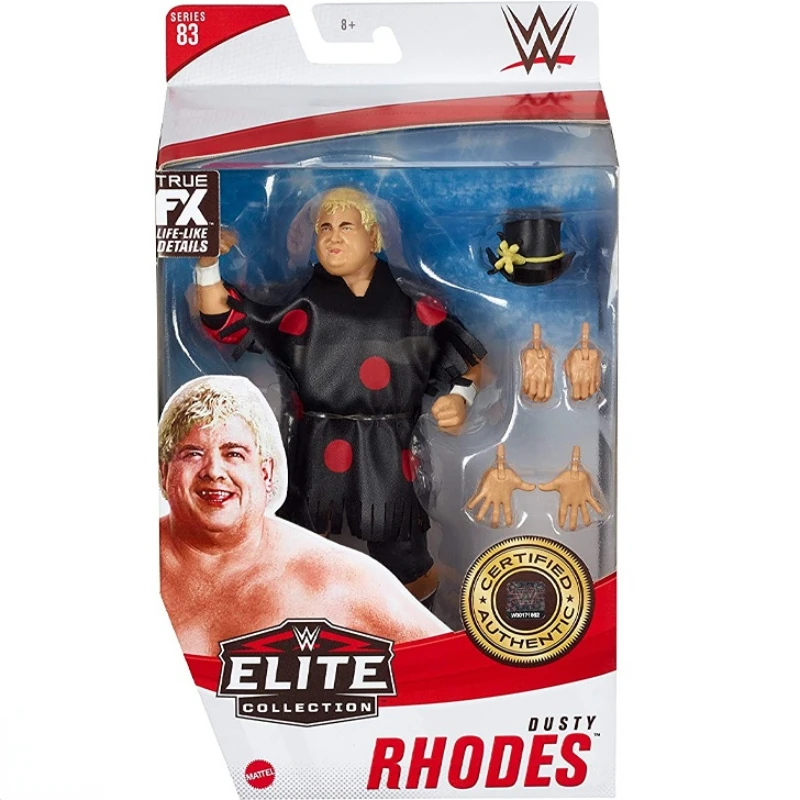 

(Spot) Mattel WWE Elite 83 Super Movable Dusty Rhodes Toy Movable Hand Model Doll