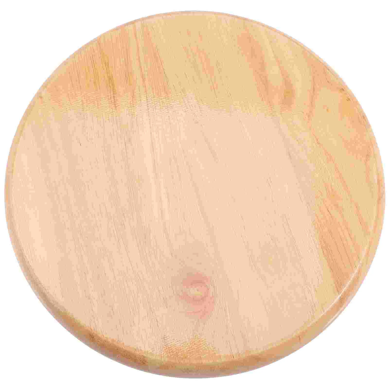 

Round Stool Seat Replacement Wooden Stool Cover Canteen Stool Wood Surface Children's table with chair