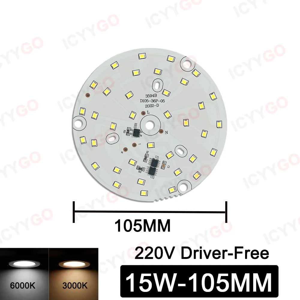 

ICYYGO светодиодная панель IC-15W-100W 220V