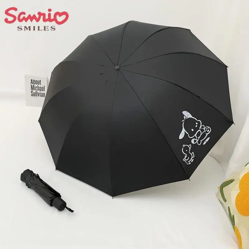 

Sanrio Pachacco Kawaii Umbrella Anime Sweet Cartoon Cute Couple Summer Sun Shade Sunscreen Umbrella Creative Birthday Gift