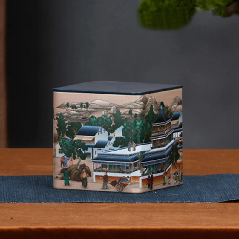 

Жестяная квадратная банка для чая abay CN Guangdong