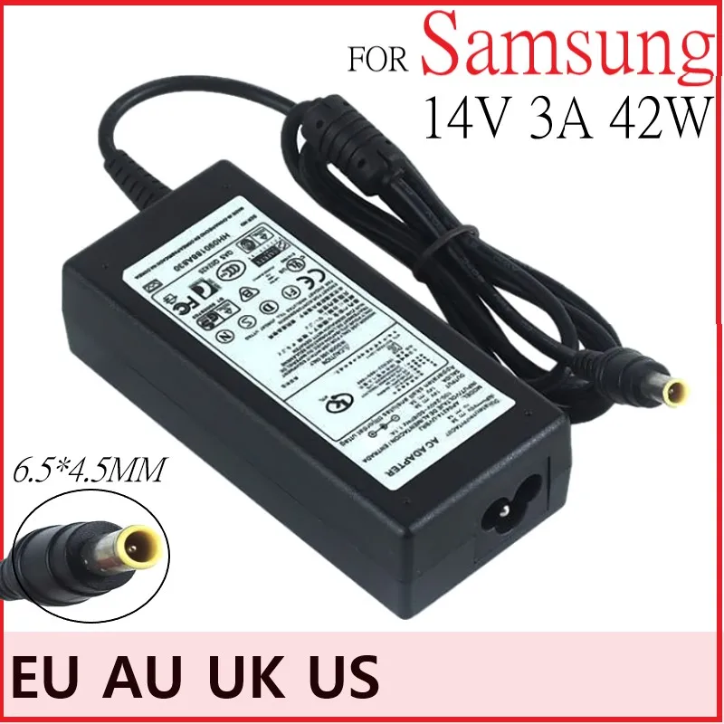 Adaptateur d'alimentation pour écran LCD Samsung  cordon de chargeur AP04214-UV 14V 3a