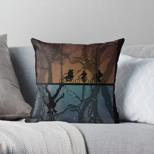 

Stranger Things Printing Throw Pillow Cover Square Hotel Throw Home Fashion Bed Office Fashion Wedding Car Pillows not include