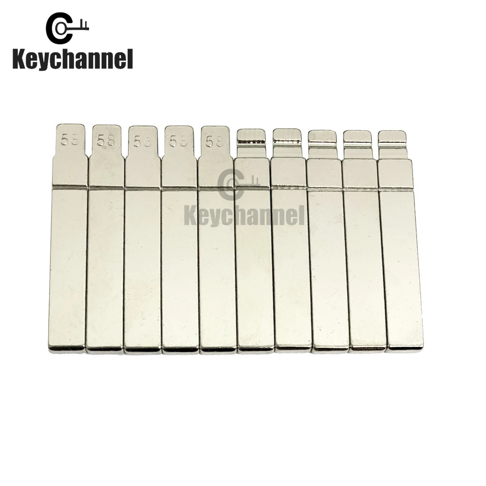 5 шт./лот KD #58 лезвие автомобильного ключа с дистанционным управлением