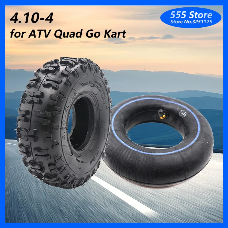 4 10-4 шина внешняя 10/3 50-4 внутренняя трубка для 9X3.50-4 10X3.50-4 Quad Go Kart 47cc 49cc массивная