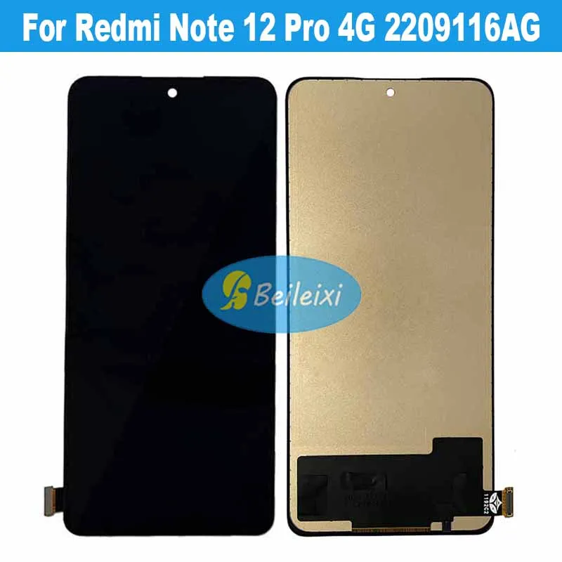 Для Redmi Note 12 Pro 4G ‎2209116AG ЖК-дисплей кодирующий преобразователь сенсорного экрана в